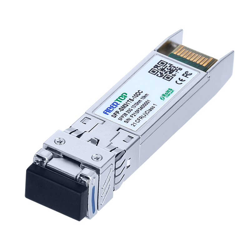 Fortinet® FG-TRAN-SFP28-LR-kompatibler 25G LR SFP28-Transceiver SMF 1310 nm 10 km LC DOM