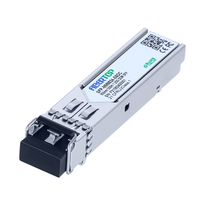 HW® SFP-1.25G-SX-kompatibler 1000Base-SX SFP-Transceiver MMF 850 nm 550 m LC DOM