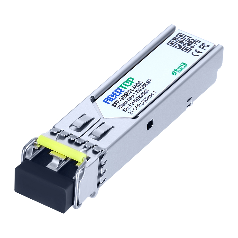 Juniper® SFP-1GE-EX1550-40 kompatibler 1000Base-EX SFP-Transceiver SMF 1550 nm 40 km LC DOM
