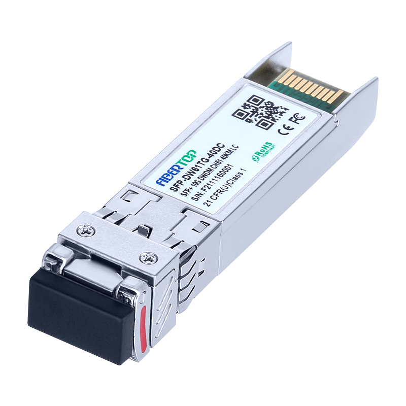 Ubiquiti® UF-SM-10GER-DW-kompatibler 10G DWDM SFP+ Transceiver SMF CH17~CH61 40km LC DOM