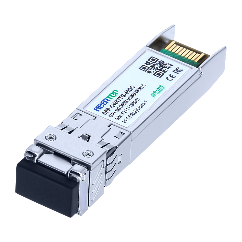 MOXA® SFP-10GERLC-CW47-kompatibler 10G SFP+ CWDM-Transceiver SMF 1470 nm 40 km LC DOM