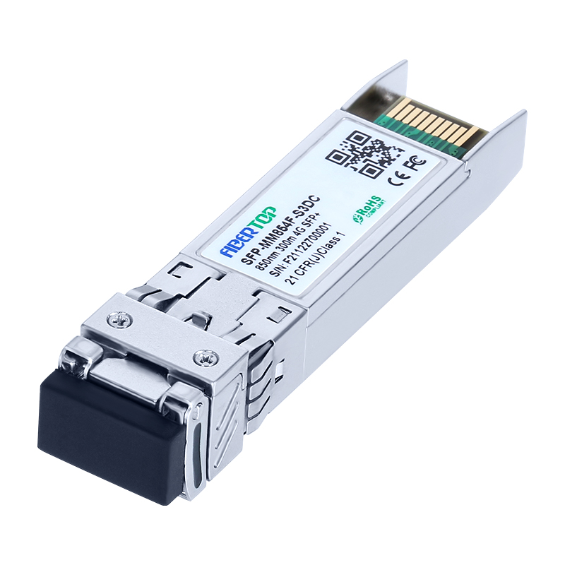 Finisar® FTLF8524P2BNL-kompatibler 4G-Fibre-Channel-SFP-Transceiver MMF 850 nm 300 m LC DOM