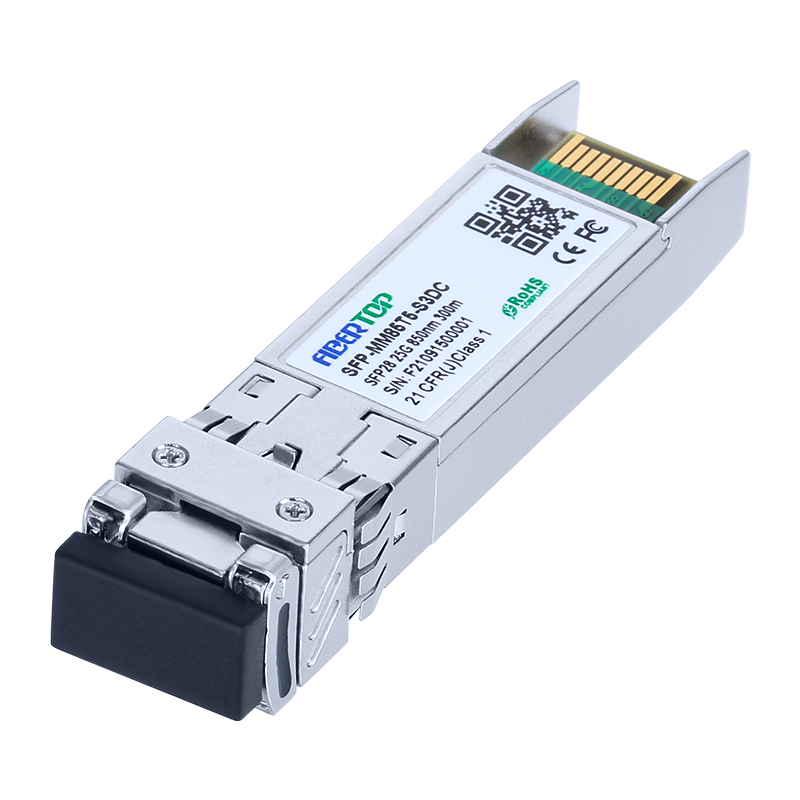 Cisco®-kompatibler 25GBase-ESR SFP28-Transceiver MMF 850 nm 300 m LC DOM