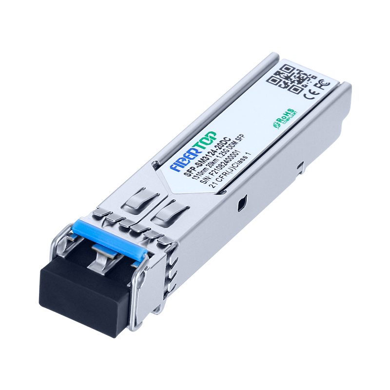 Juniper® SFP-1GE-LX-20-kompatibler 1000Base-LX/LH SFP-Transceiver SMF 1310 nm 20 km LC DOM