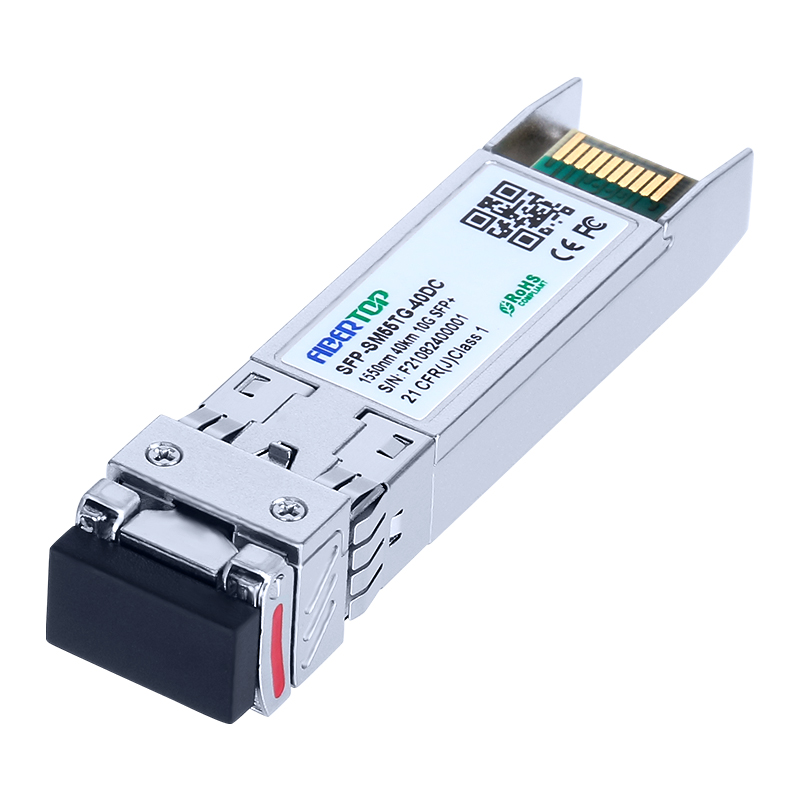 Mellanox-kompatibler 10GBase-ER SFP+ Transceiver SMF 1550 nm 40 km LC DOM