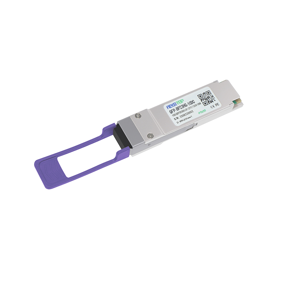 FIBERTOP 100G QSFP28 BiDi LR 10 km 1271 nm/1331 nm SM LC optisches Transceiver-Modul