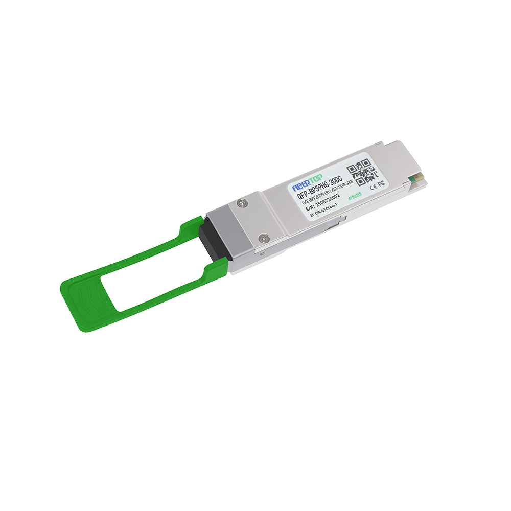 FIBERTOP 100G QSFP28 ER1 BIDI TX1305NM/RX1309NM 30 km LC DOM optisches Transceiver-Modul