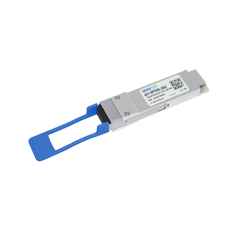 FIBERTOP 100G QSFP28 ER1 BIDI TX1309NM/RX1305NM 30 km LC DOM optisches Transceiver-Modul